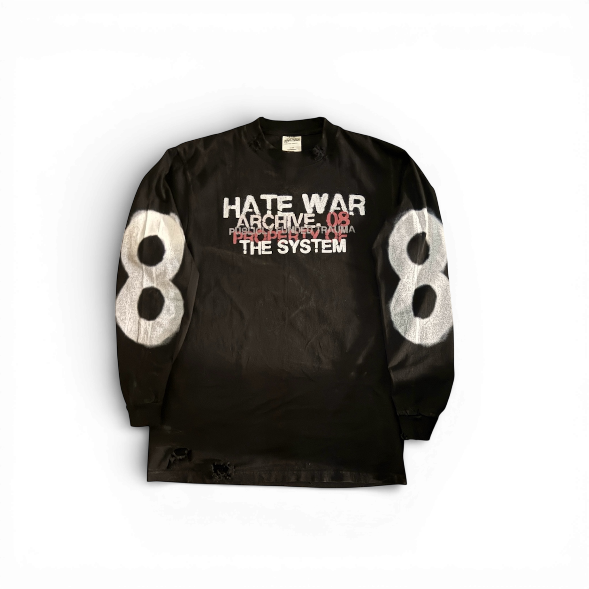 HATE WAR LONG SLEEVE
